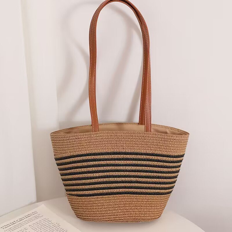 Straw shoulder Bag