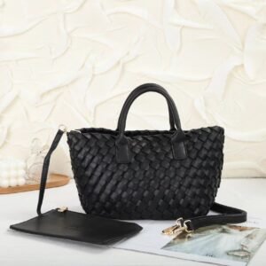 mini woven crossbody bag