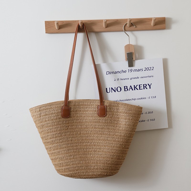 Straw Beach Bag