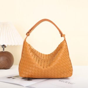 Women PU Woven Handbag