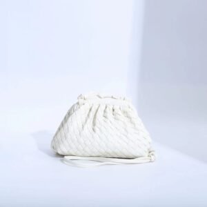 PU Woven Could Crossbody Bag